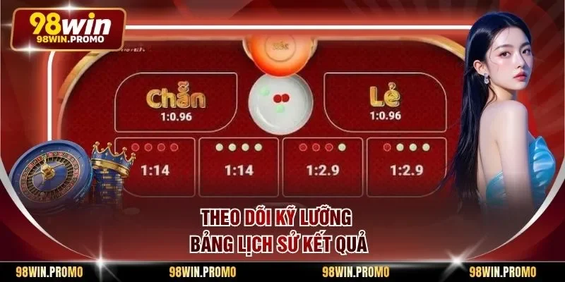 Xóc Đĩa 98win - Tựa Game Cá Cược Trực Tuyến Đầy Hấp Dẫn 3 Theo dõi kỹ lưỡng bảng lịch sử kết quả